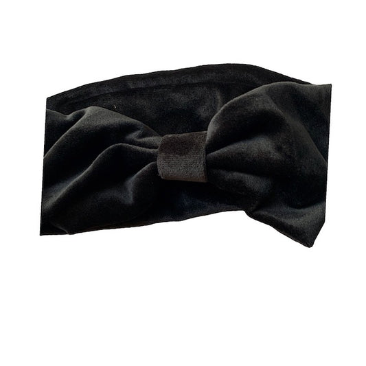 black velvet headband