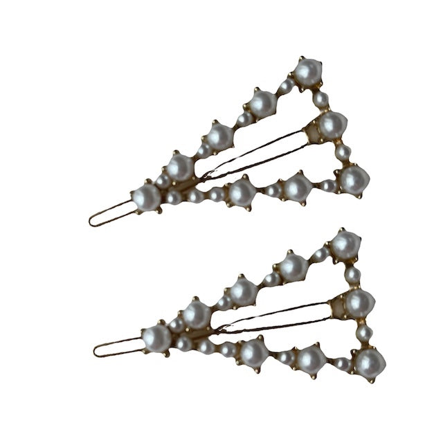 triangle hair clips