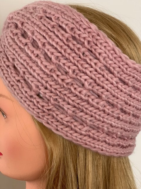handmade pink headband